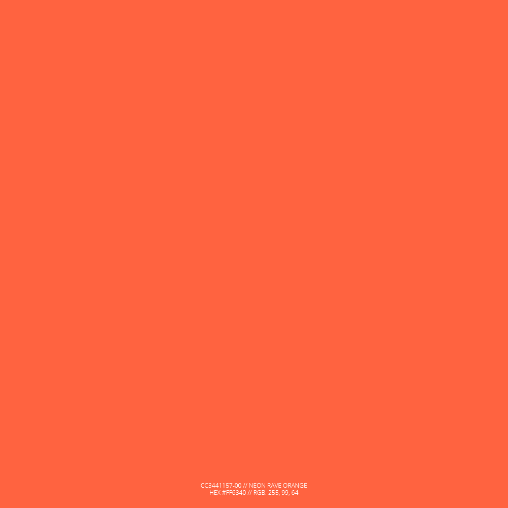 Neon Rave Orange
